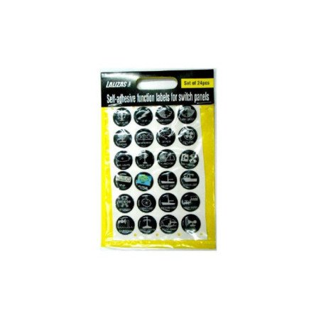 LALIZAS ETICHETTE ADESIVE PER PANNELLI COMANDO