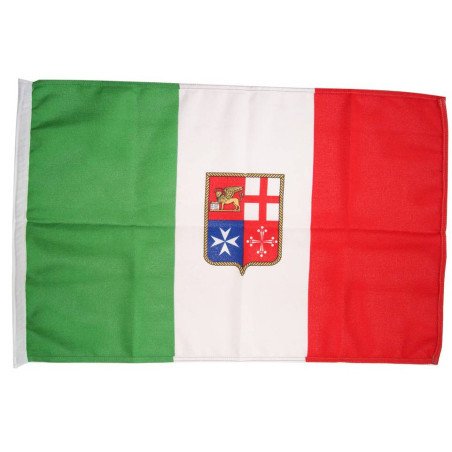 LALIZAS BANDIERA ITALIA MARINA MERCANTILE IN POLIESTERE