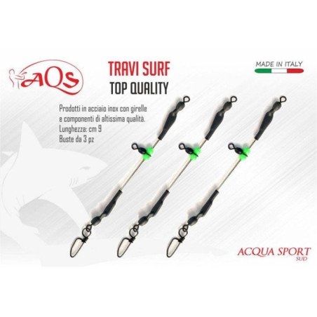 AQS TRAVI DA SURFCASTING 3PZ.