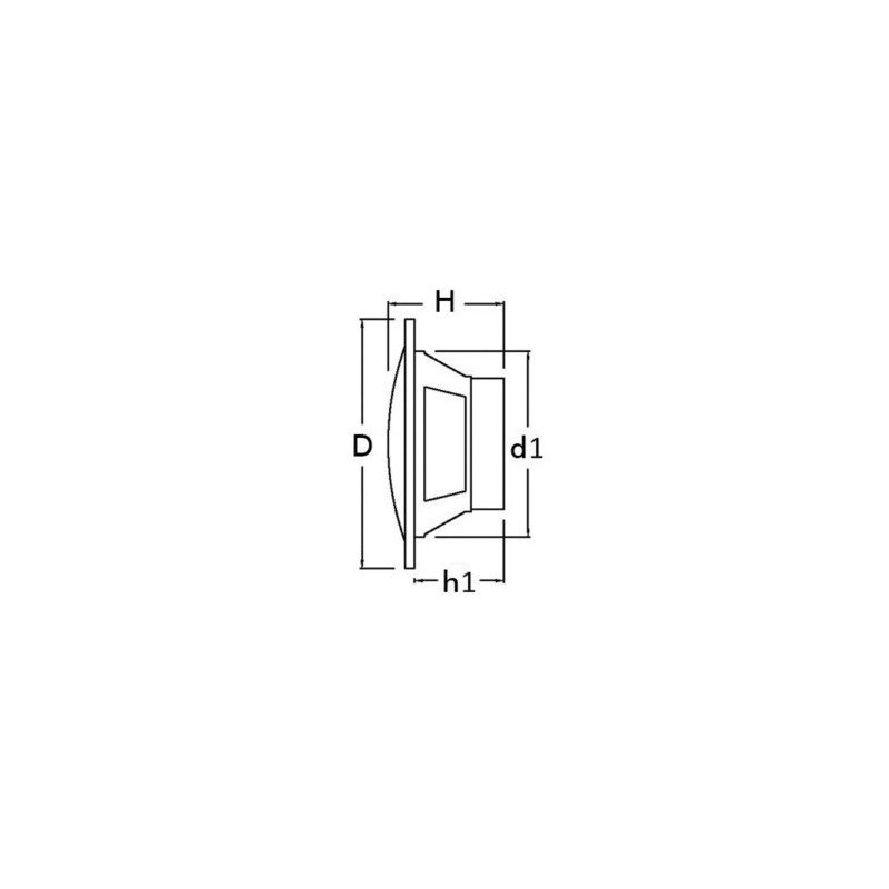 OSCULATI CASSE A DOPPIO CONO BIANCHE 3" 2X20W