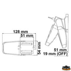 TREM INTERRUTTORE GALLEGGIANTE PER POMPE DI SENTINA