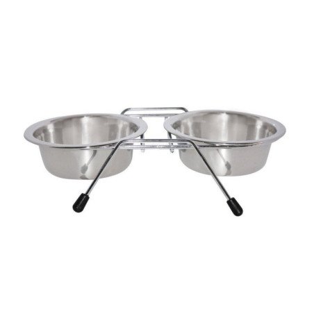 LEOPET CIOTOLE IN ACCIAIO INOX CON PORTACIOTOLE