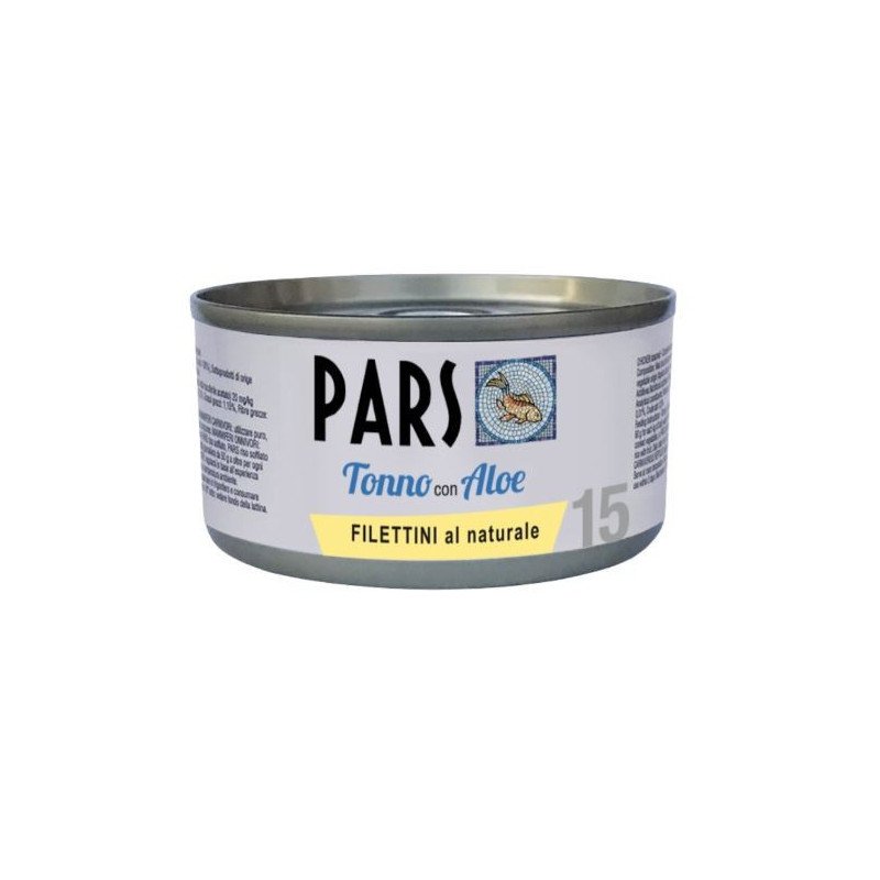 PARS UMIDO FILETTINI AL NATURALE AL TONNO CON ALOE 85GR