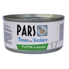PARS UMIDO FILETTINI AL NATURALE AL TONNO CON VERDURE 85GR