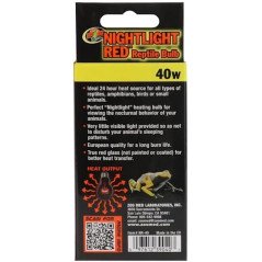 ZOOMED LAMPADA REPTY BULB NIGHTLIGHT 40W