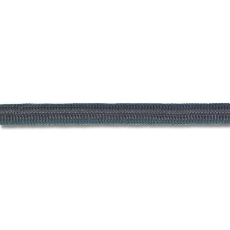 TREM CORDA ELASTICA NERA 1MT