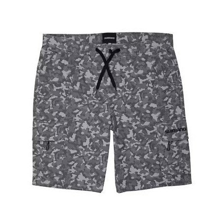 SHIMANO PARTALONCINI CARGO CAMO GREY