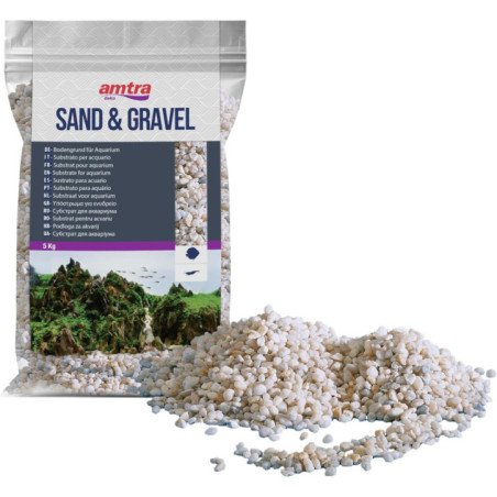 AMTRA SABBIA PER ACQUARI NOA BIANCA 2-5MM 5KG