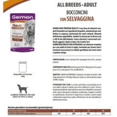 GEMON SELVAGGINA BOCCONCINI BUSTINE CANE 100gr