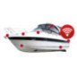 OCTOPUS BLACK ALLARME SATELLITARE GSM GPS UNIVERSALE CON SENSORE