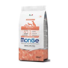MONGE CROCCANTINI ALL BREEDS ADULT SALMONE RISO