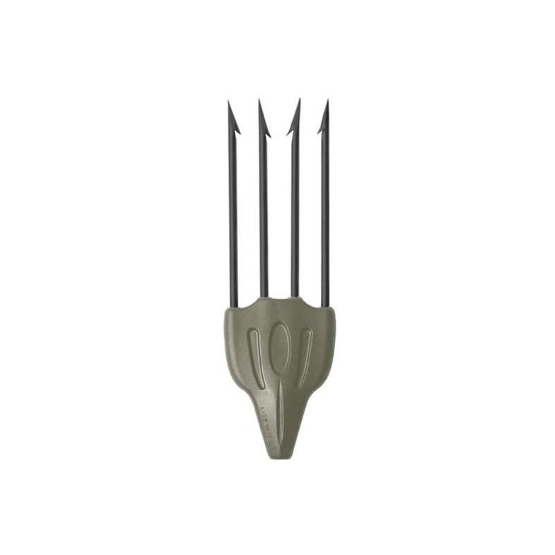 SALVIMAR FIOCINA SPEED 4 PUNTE MUSTAD MILITARY GREEN
