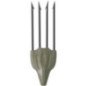 SALVIMAR FIOCINA SPEED 4 PUNTE MUSTAD MILITARY GREEN