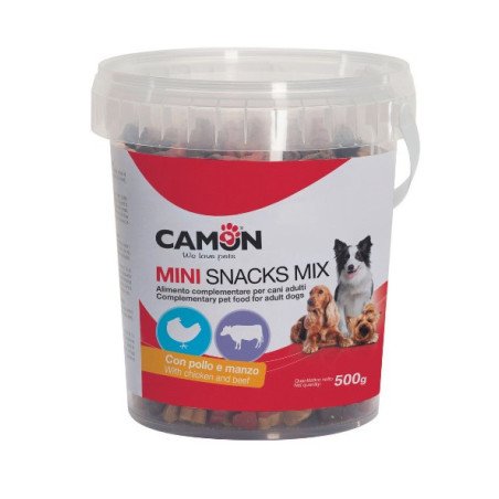 CAMON SNACKBOX OSSICINI POLLO E MANZO 500GR