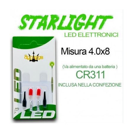 OLYMPUS BLISTER 2 STARLIGHT A BATTERIA 4X8MM