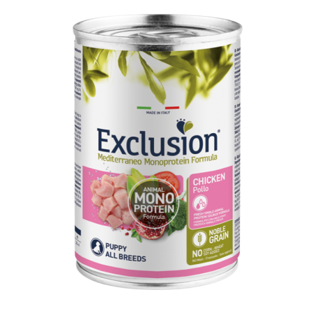 EXCLUSION MEDITERRANEO UMIDO ALL BREEDS 400GR
