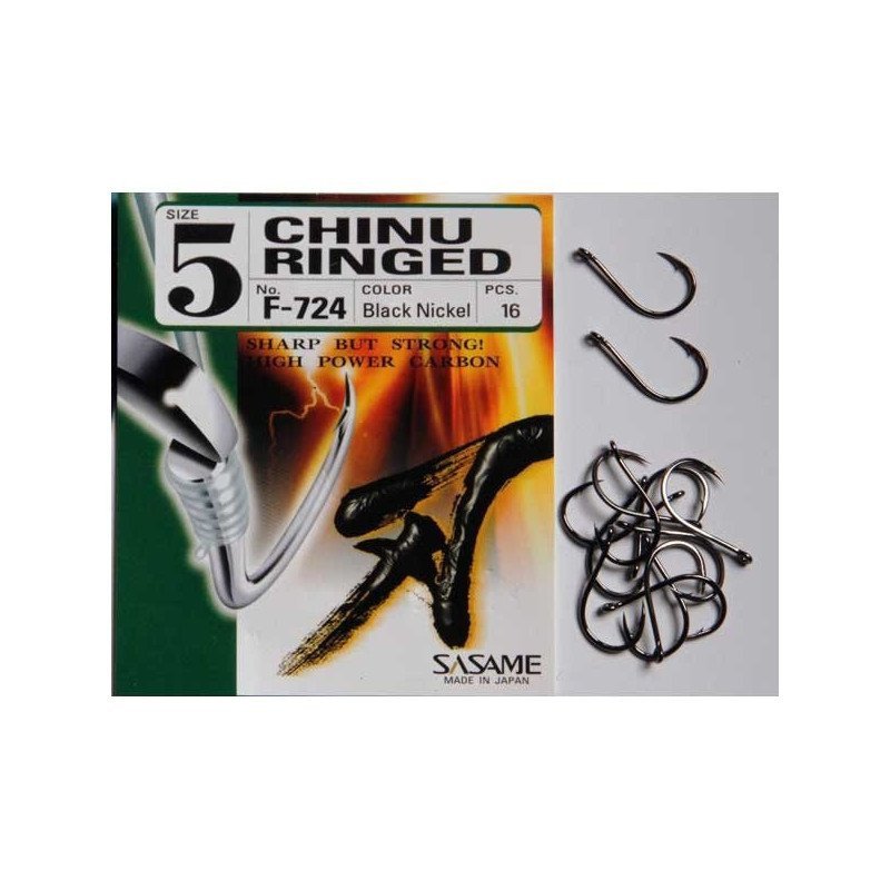 SASAME AMI F-724 CHINU RINGED BLACK