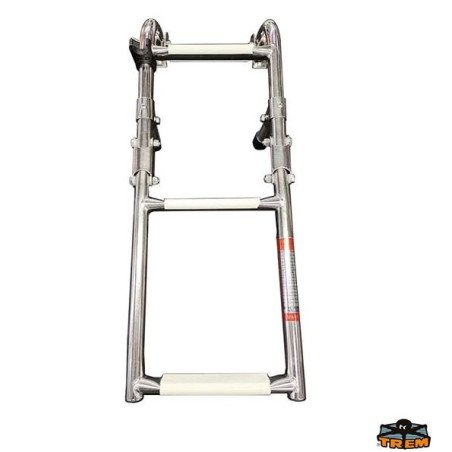 TREM SCALETTA PIEGHEVOLE A 5 GRADINI PER FISSAGGIO SU MURATA