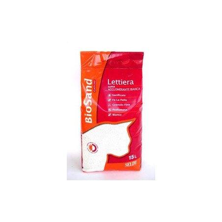 BIOSAND SUPER AGGLOMERANTE BIANCA 10LT