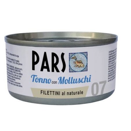 PARS UMIDO FILETTINI AL NATURALE TONNO CON MOLLUSCHI 85GR