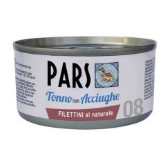 PARS UMIDO FILETTINI AL NATURALE TONNO CON ACCIUGHE 85GR