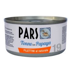 PARS UMIDO FILETTINI AL NATURALE TONNO CON PAPAYA 85GR