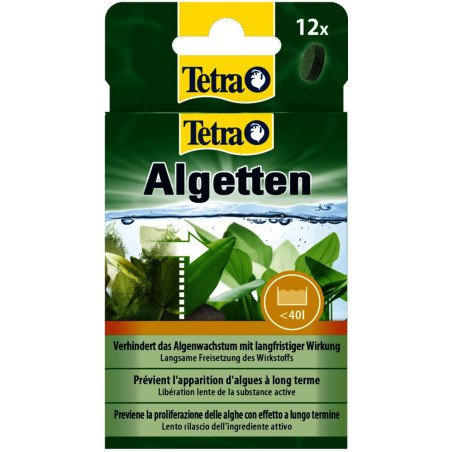 TETRA ALGETTEN 10 TABLETS COMBATTE LE ALGHE