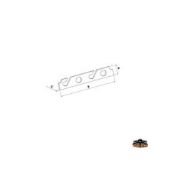 TREM PORTACANNE MULTIPLO IN PLASTICA