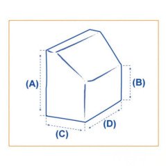 TREM TELO COPRI CONSOLLE COVY LINE ARGENTO 210