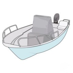 TREM TELO COPRI CONSOLLE COVY LINE ARGENTO 210