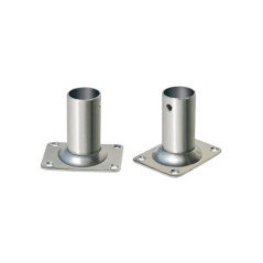 GFN BASE RETTANGOLARE A 90° IN ACCIAIO INOX AISI 316