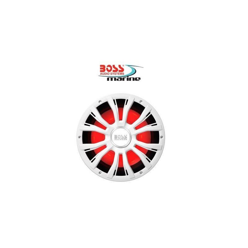 BOSS MARINE SUBWOOFER SINGOLO BIANCO 800W MRGB10W
