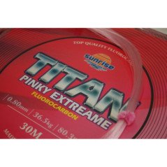 SUNRISE FLUOROCARBON 100% TITAN PINKY EXTREAME 30MT