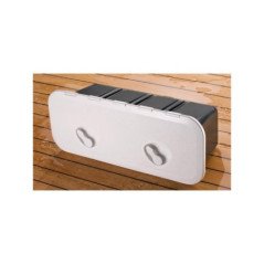 SPORTELLO F/COP 607X243 BIANCO CON CONTENITORE