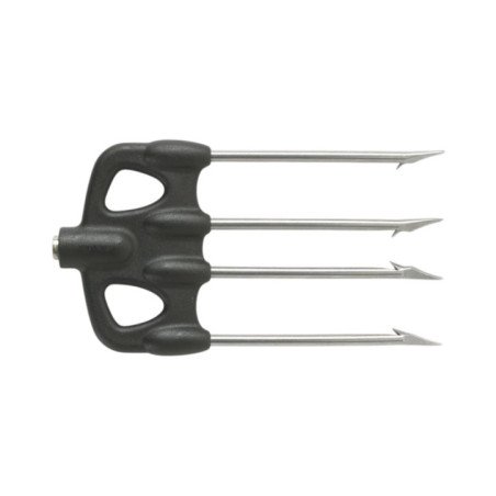 SALVIMAR FIOCINA INOX 4 PUNTE PESANTI NYLON