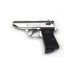 BRUNI REPLICA POLICE CAL.8 NIKELATA PISTOLA A SALVE