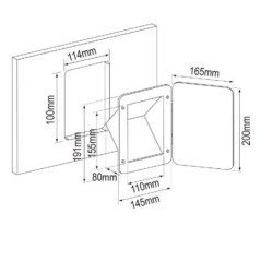 LALIZAS NICCHIA CONICA PORTA IMBARCO ACQUA