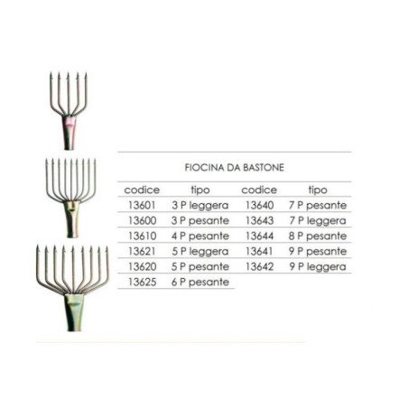 EXPERT FIOCINA LEGGERA DA BASTONE