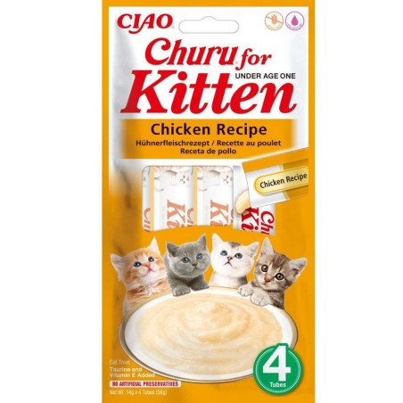 CHURU STICK CREMOSI AL POLLO PER GATTINI