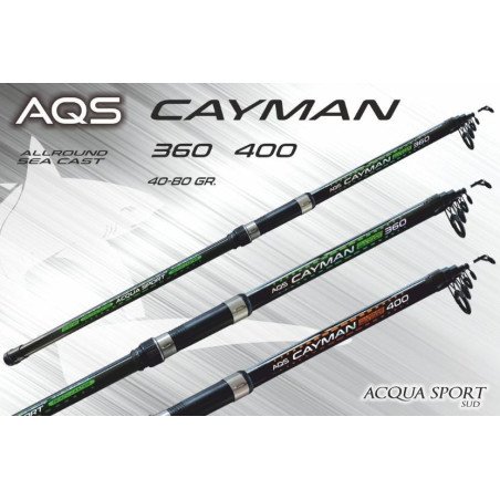 AQS CANNA CAYMAN 3,60MT 40-80GR