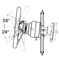 ULTRAFLEX TIMONERIA T83 SCATOLA GUIDA NON REVERSIBILE