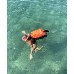 TREM ZAINO STAGNO SHARK ARANCIO 28LT