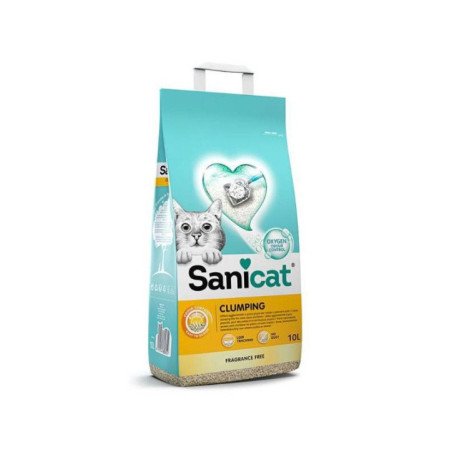 SANICAT LETTIERA CLUMPING FRAGRANCE FREE 10L