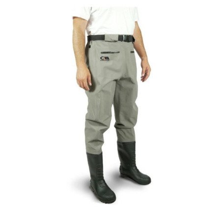 COLMIC TASLON WAIST WADERS WITH BOOT