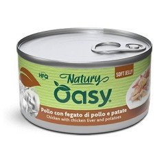 OASY GATTO POLLO FEGATO E PATATE NATURY SOFT JELLY HFQ 85GR