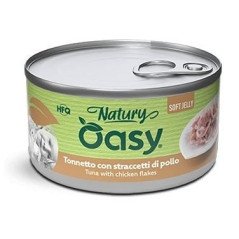 OASY GATTO TONNETTO CON POLLO NATURY SOFT JELLY HFQ 85GR