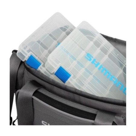 SHIMANO BORSA DA PESCA TACKLE BAG LARGE CON DUE SCATOLE