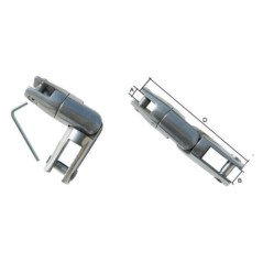 GFN GIUNTO GIREVOLE CARDANICO INOX DIAMETRO 6/8 MM