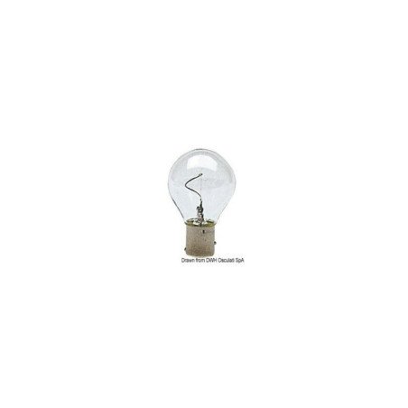 OSCULATI 12V 25W LAMPADINA A FILAMENTO VERTICALE ALOGENA