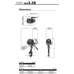 TOHATSU FUORIBORDO 4 TEMPI 3.5HP 7 ANNI DI GARANZIA
